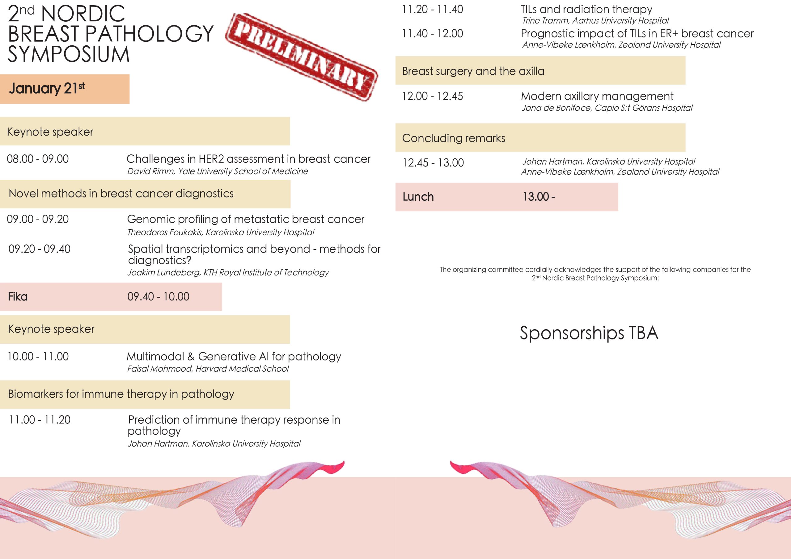 Nordic Breast Pathology Symposium 2025-jan21